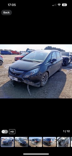 2013 mk3 vauxhall zafira - 2013,