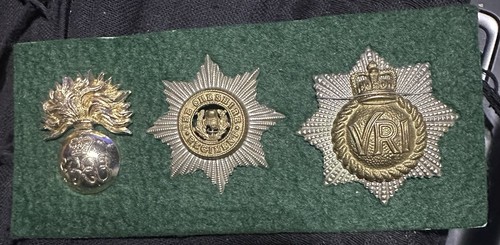 Cap badges mounted great - cap,