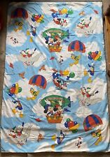 Vantona Duvet Cover Mickey Mouse Hot Air Balloon Single Size Vintage Disney