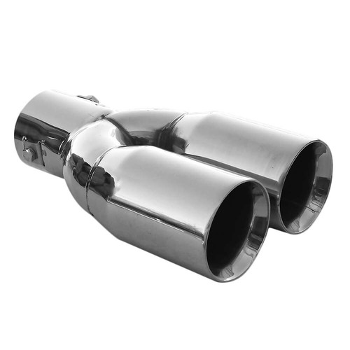 Twin exhaust tip - trim, pipe