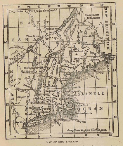 Maps new england middle - england,