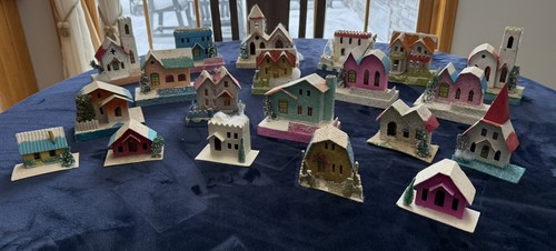 Lot vintage putz - of,