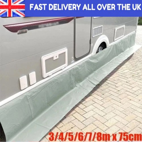 Caravan awning draught skirt - awning,