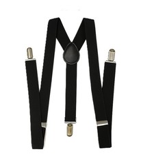 Kids Black Suspenders