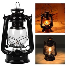 Hurricane Paraffin Hanging Lamp Lantern Camping Oil Light Retro Kerosene Lights
