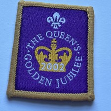 Scout Badge. The Queens Golden