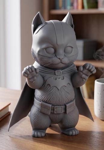 Bat man figure - bat, –