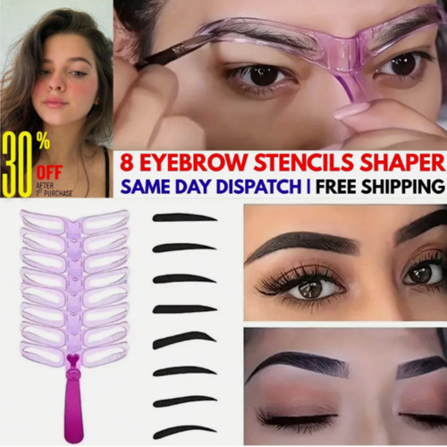 Eyebrow stencils shaper - 8,