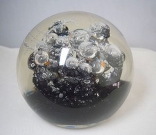 Scottish Selkirk SCYLLA Glass Paperweight with Peter Holmes PH Cane Ltd Edition