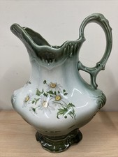 Vintage Ornate 4 Pint Ceramic Wash Stand Jug Pitcher