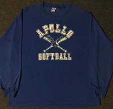 Vtg 80s Russell Apollo School