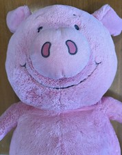 M&S Huge Percy Pig Soft Toy 90cm Pig Teddy Great Condition Marks And Spencer