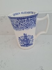 SPODE BLUE ROOM QUEEN ELIZABETH 11 COMMEMORATIVE DIAMOND JUBLIEE  MUG