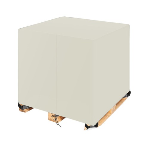 Black waterproof pallet cover - black,