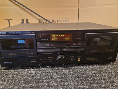 Teac 700r dual cassette - teac, w-700r