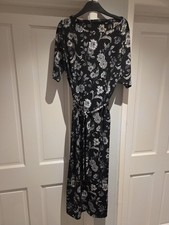 Next Tall Black Floral Dress