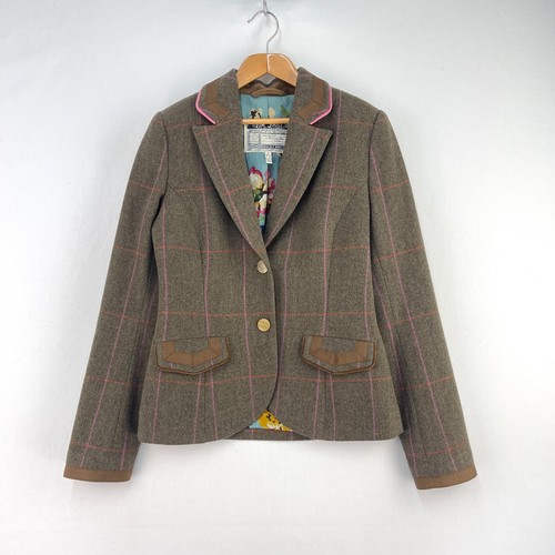 Joules tweed blazer womens - tweed,