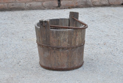 Old vintage wooden - wooden, rice