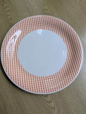 John Tams Orange gingham