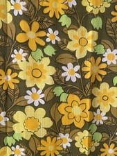 Vintage 1960s 1970s Colourful