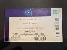Ticket 2018 - u2,