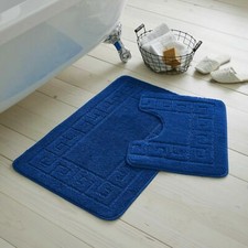 GREEK BATH MAT PEDESTAL SET
