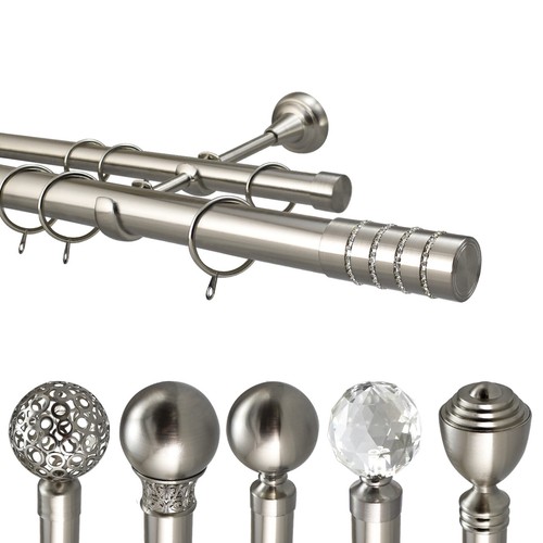 Curtain pole metal - curtain,