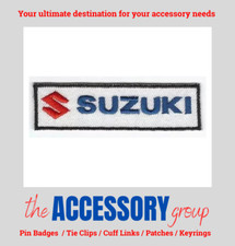 New Sew on Iron on Suzuki Logo