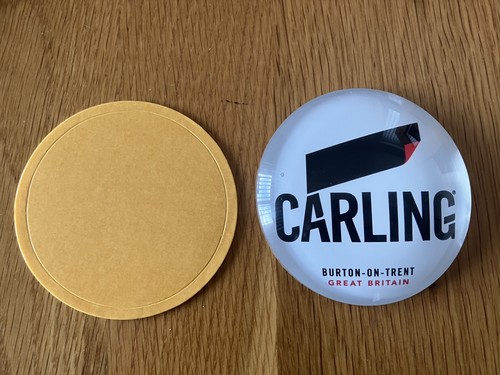 Round beer pump badge - 3d,