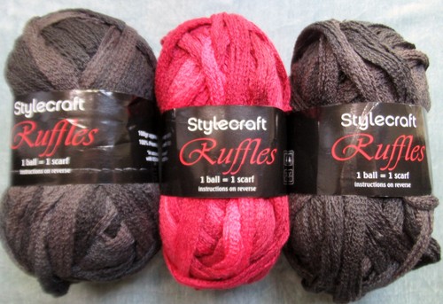Stylecraft ruffles mesh lace - ruffles,