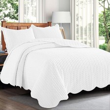 3 Piece Quilted Embossed