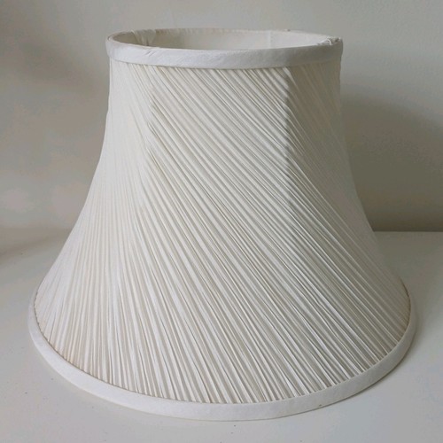 Vintage large white pleated - vintage,