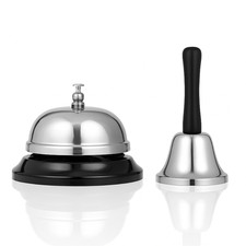 eMKay® HAND BELL & SERVICE Bell Set for Schools Restaurants Hospitals Hotels Bar