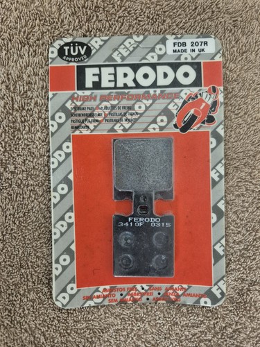 Ferodo fdb207r rear - rear, brake