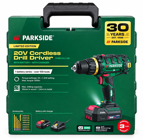 Parkside pabs g8 20v - 20-li,