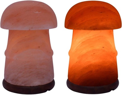 Mushroom shape himalayan salt - mushroom,