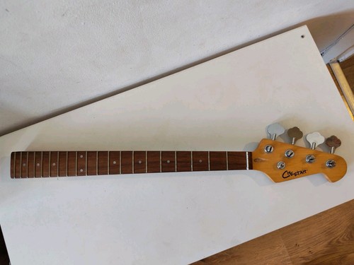 Bass guitar neck fully - p,