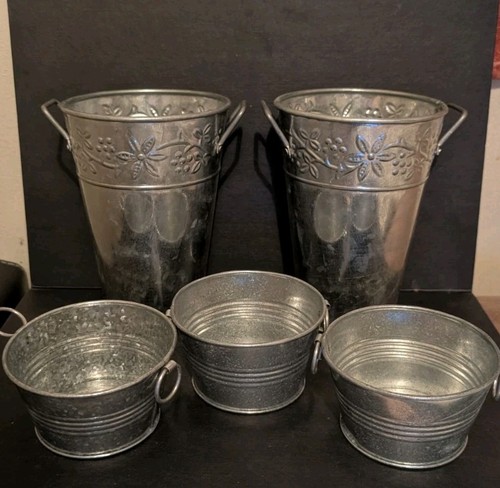 Hosley galvanized metal bucket - hosley,