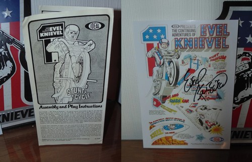Evel knievel stunt - evel, cycle
