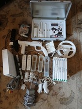 Nintendo Wii Mario Kart, Gun & Snooker Bundle