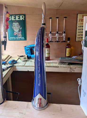 Peroni beer pump full set - full, up