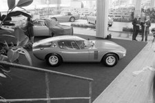 Bertone Alfa Romeo Canguro prototype 1964 Motor Show Car Old Photo 1