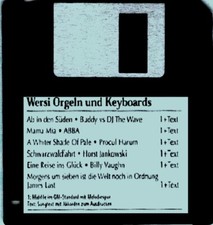 Wersi Disc 6 titles incl. text