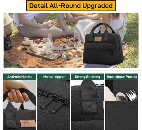 Homespon insulated lunch bag - lunch,