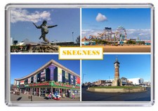Skegness Fridge Magnet 01