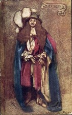 Artist Postcard Charles II