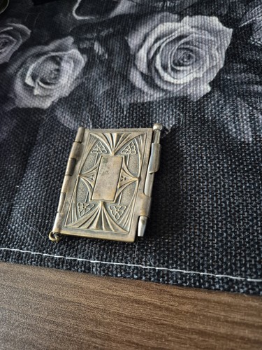 Antique silver plated - antique, notebook