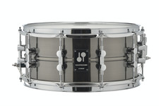 Sonor Kompressor 14" x 6.5" Brass Snare Drum, Black Nickel Plated