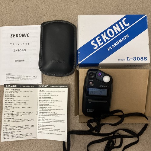Sekonic 308s flashmate boxed - l-308s,