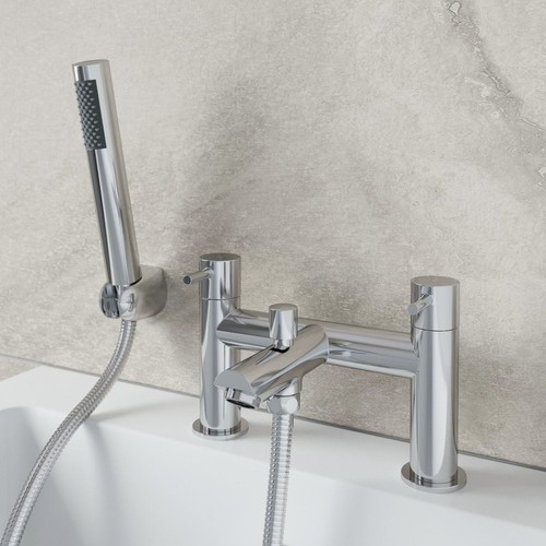 Modern chrome bathroom - modern,